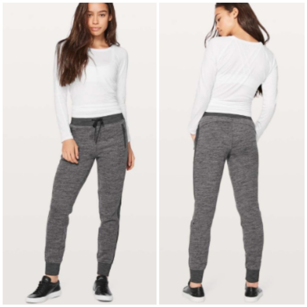 Lululemon Get Going Jogger Heathered Gray 6